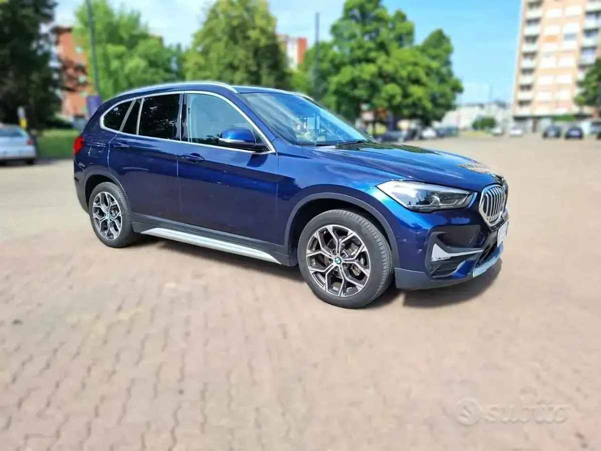 Usata BMW X1 xLine 116 CV (85 kW) 2020 Blu SUV