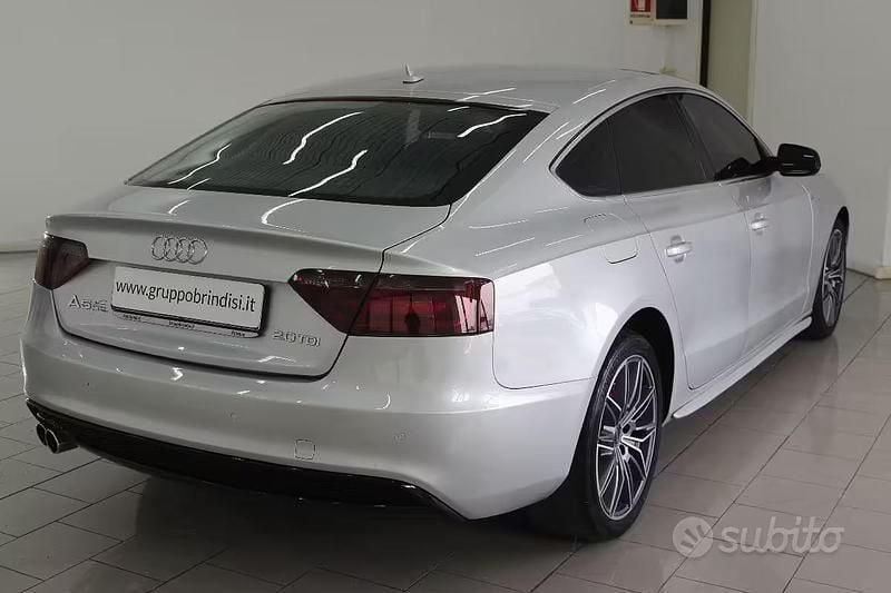 Usata Audi A5 Sportback 143 CV (105 kW) 2010 Grigio Utilitaria