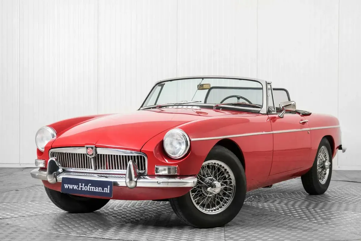 Usata MG B 97 CV (71 kW) 1966 Rosso Cabrio