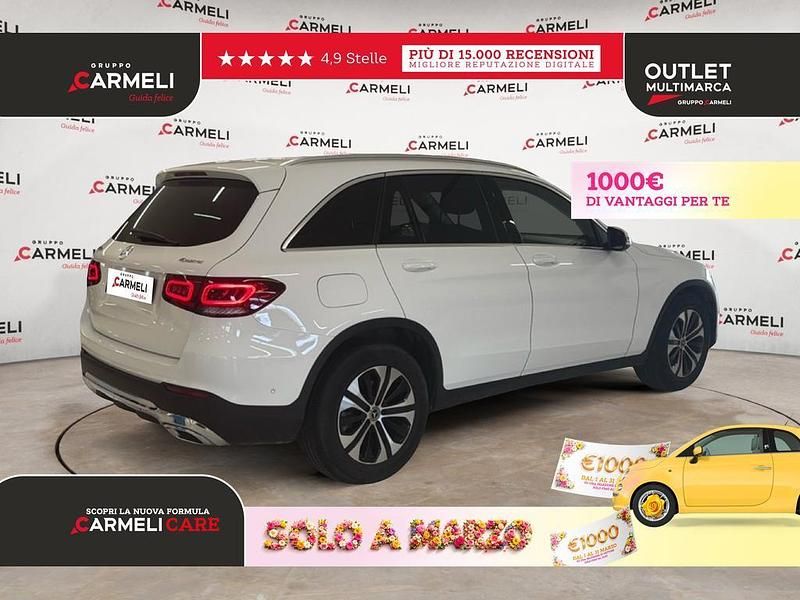 Usata Mercedes GLC200 163 CV (119 kW) 2020 Bianco SUV