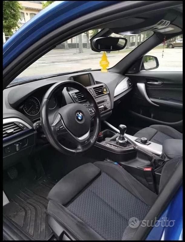 Usata BMW 120 Performance 200 CV (147 kW) 2014 Blu Utilitaria