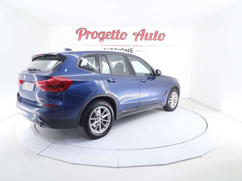 Usata BMW X3 Advantage 190 CV (139 kW) 2021 Phytonic blue metallic SUV