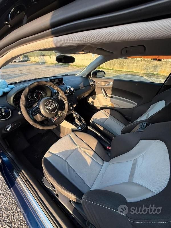 Usata Audi A1 S-Line 105 CV (77 kW) 2012 Blu Utilitaria