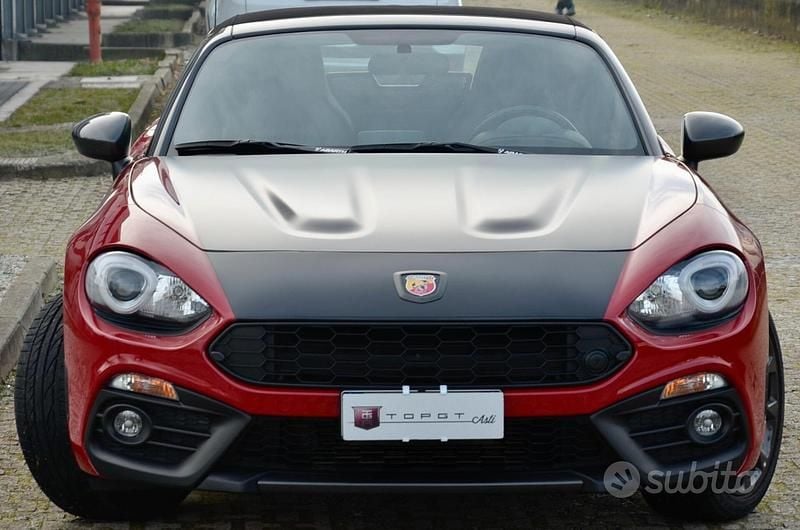 Usata Abarth 124 Spider 170 CV (125 kW) 2019 Rosso Cabrio