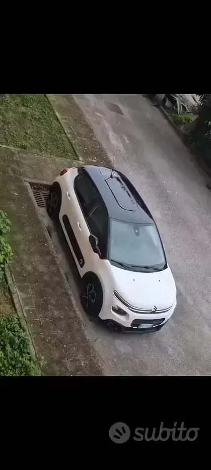 Usata Citroën C3 83 CV (61 kW) 2018 Bianco Utilitaria