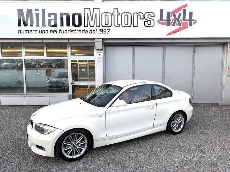 Usata BMW 120 Coupé M Sport 177 CV (130 kW) 2009 Bianco Coupé