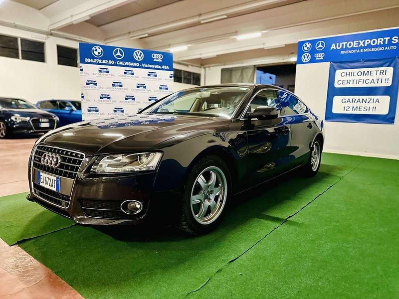 Usata Audi A5 Sportback 211 CV (155 kW) 2011 Nero Utilitaria
