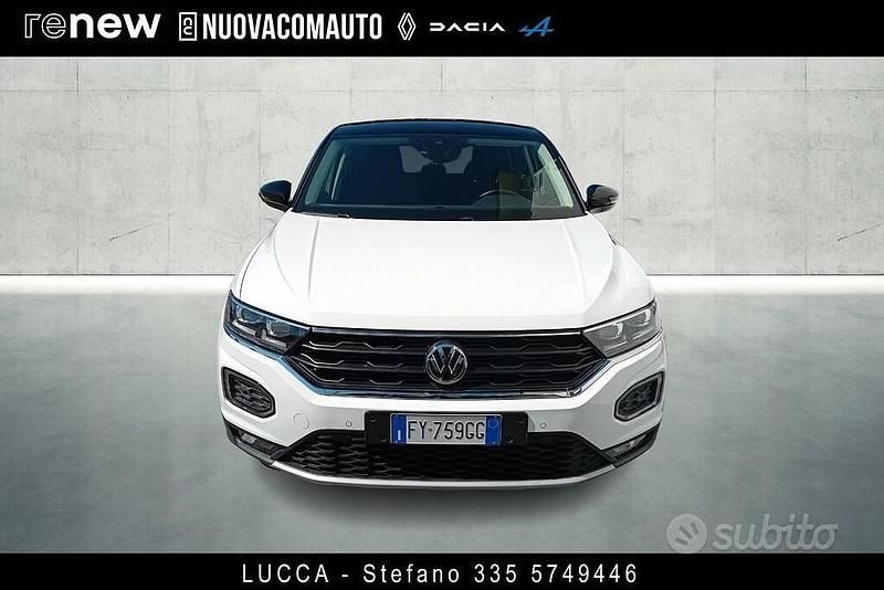 Usata VW T-Roc Style 116 CV (85 kW) 2019 Bianco SUV