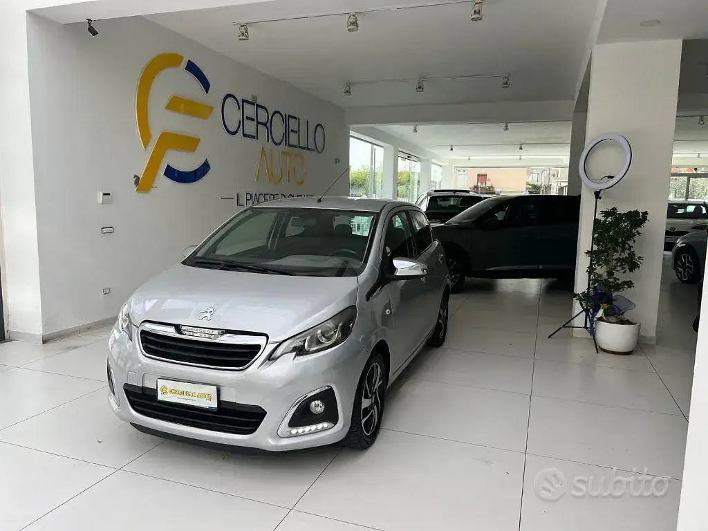 Usata Peugeot 108 Allure 82 CV (60 kW) 2016 Gray Berlina