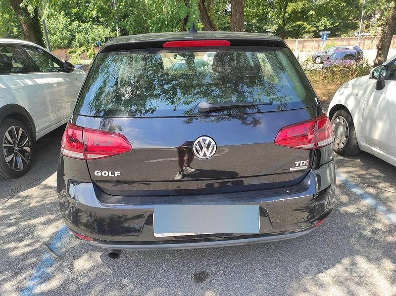 Usata VW Golf VII 105 CV (77 kW) 2013 Nero Berlina