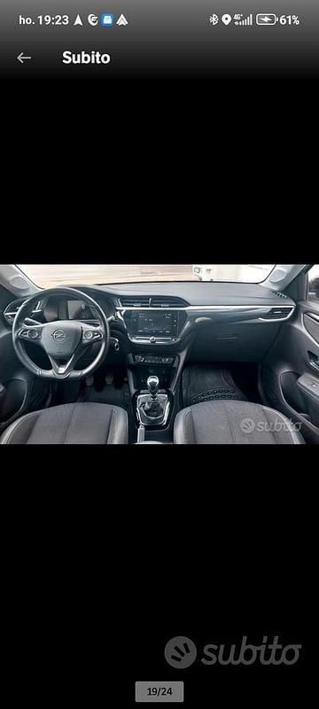 Usata Opel Corsa Elegance 102 CV (75 kW) 2021 Bianco Utilitaria