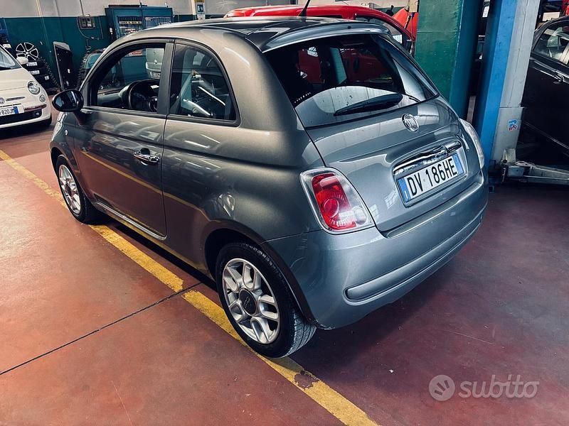 Usata Fiat 500 Pop 69 CV (50 kW) 2009 Grigio Cabrio
