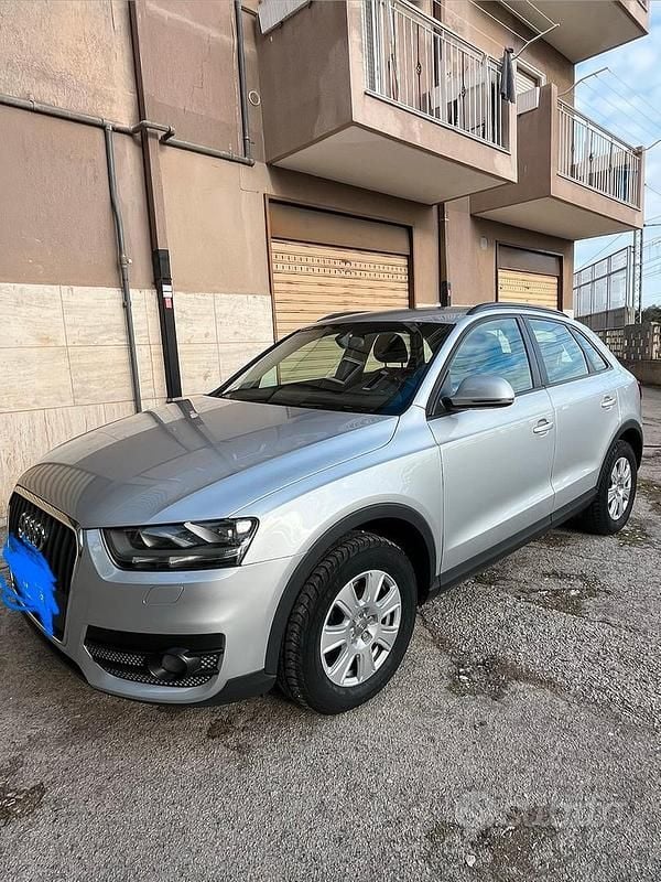 Usata Audi Q3 Advanced Plus 140 CV (102 kW) 2013 Grigio SUV