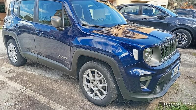 Usata Jeep Renegade Longitude 130 CV (95 kW) 2021 Blu SUV