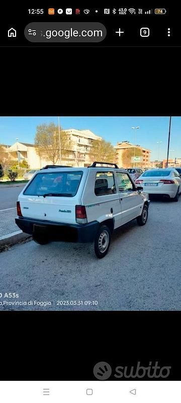 Usata Fiat Panda 34 CV (25 kW) 1991 Bianco Berlina