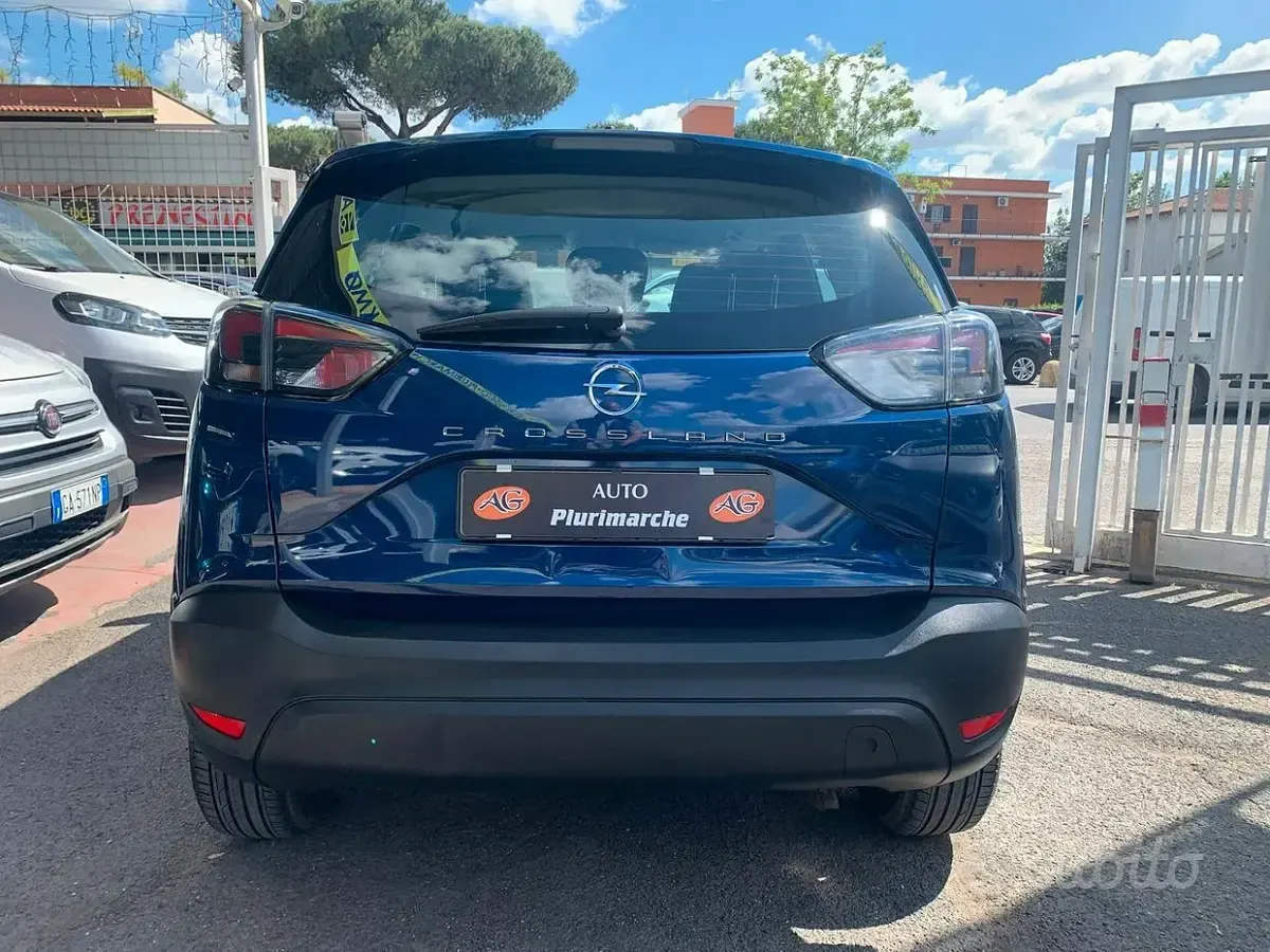 Usata Opel Crossland Edition 110 CV (80 kW) 2023 Blu/azzurro SUV