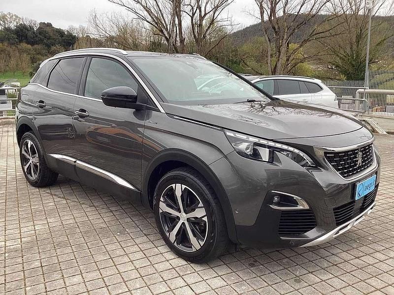 Usata Peugeot 3008 GT-line 120 CV (88 kW) 2017 Grigio SUV