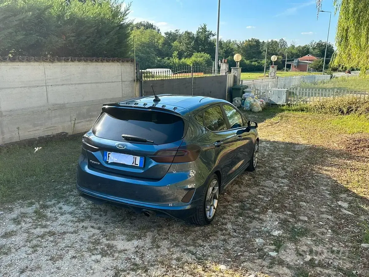 Usata Ford Fiesta ST-Line 86 CV (63 kW) 2019 Blu Utilitaria