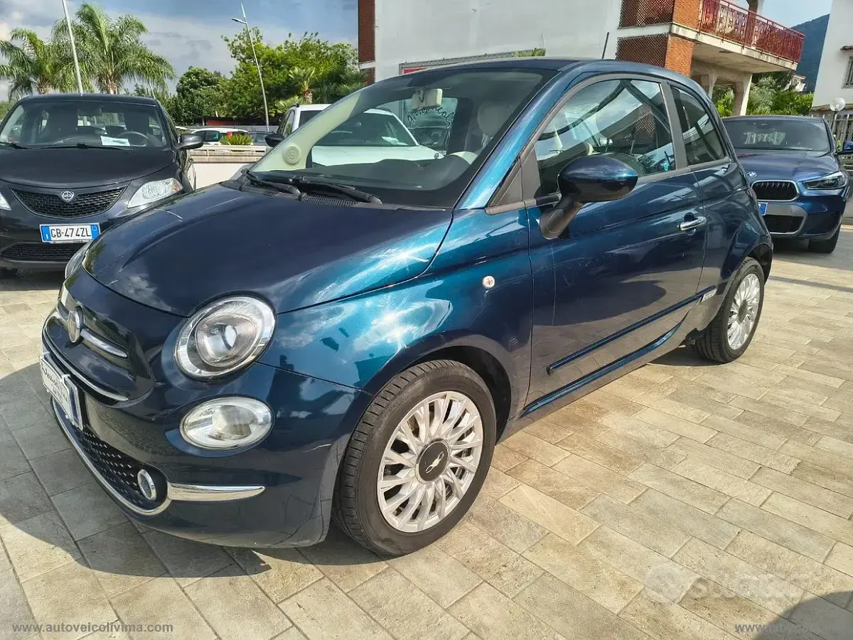 Usata Fiat 500 Lounge 70 CV (51 kW) 2020 Blu Berlina