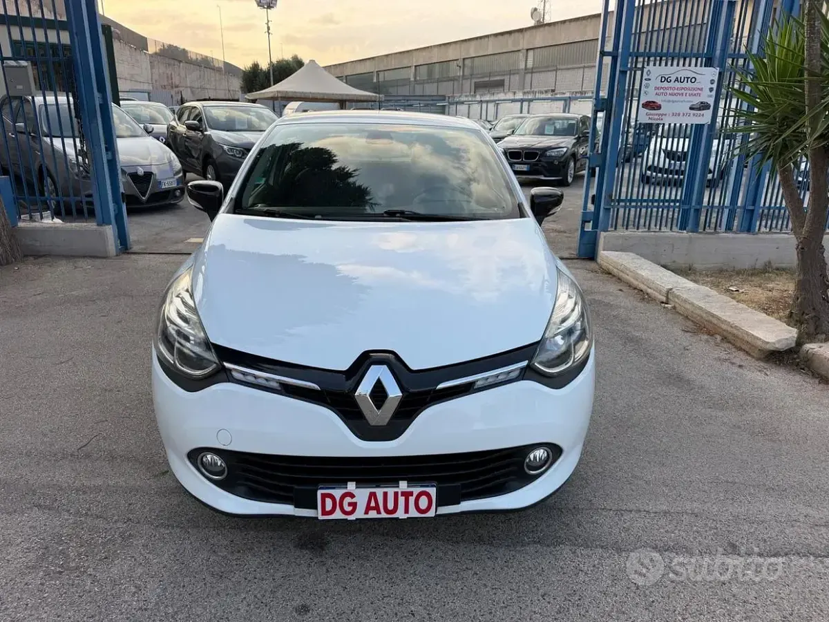 Usata Renault Clio IV 90 CV (66 kW) 2013 Bianco Berlina