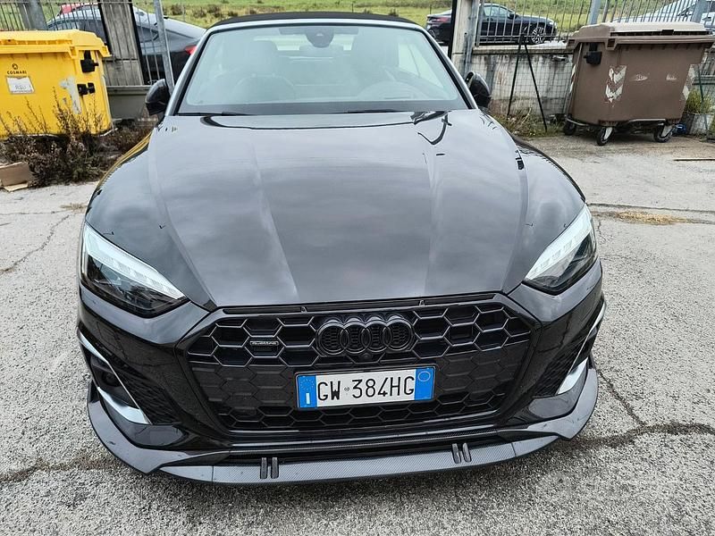 Usata Audi A5 Cabriolet 204 CV (150 kW) 2022 Nero Cabrio