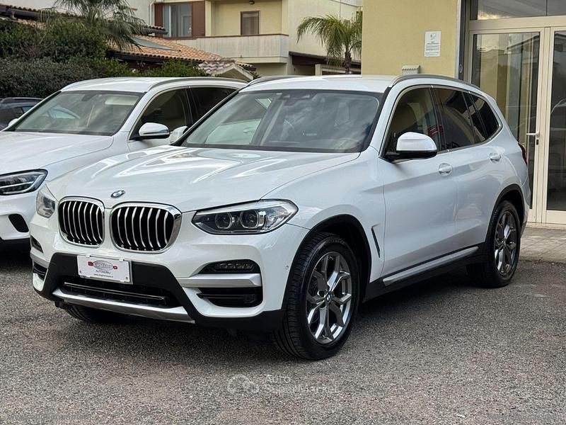 Usata BMW X3 xLine 190 CV (139 kW) 2020 Bianco SUV