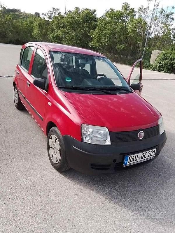 Usata Fiat Panda 54 CV (39 kW) 2009 Rosso Utilitaria