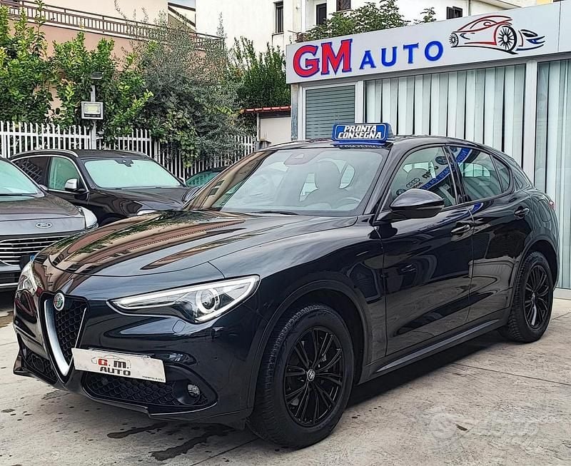 Nero Usata 2022 Alfa Romeo Stelvio SUV | 20.890 € (Super prezzo) - Immagine 1/4