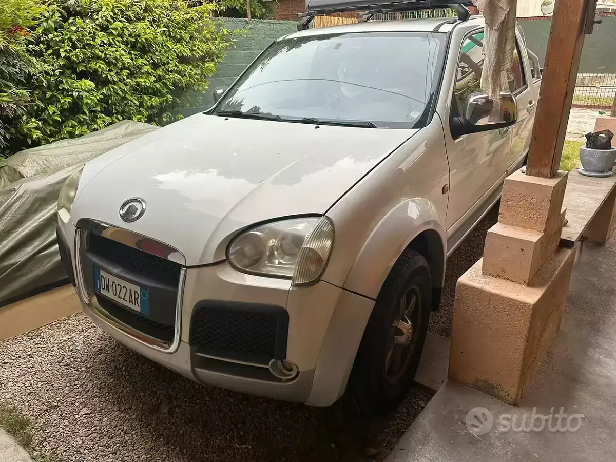 Usata Great Wall Steed 5 126 CV (92 kW) 2009 Bianco Cabrio