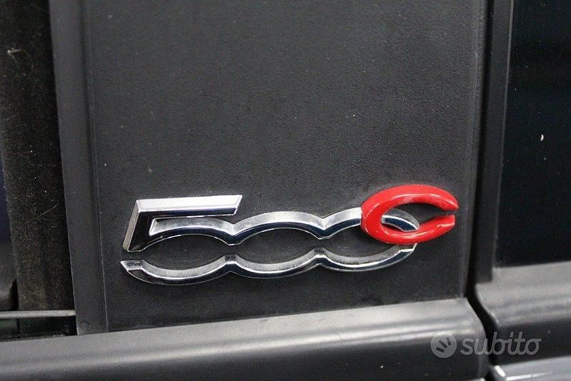 Usata Fiat 500C Club 69 CV (50 kW) 2022 Grigio Cabrio