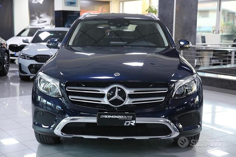 Usata Mercedes GLC350 Exclusive 258 CV (189 kW) 2018 Blu SUV