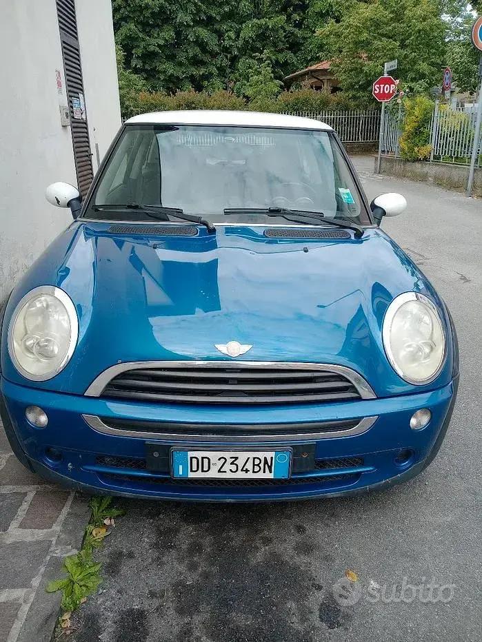 Usata Mini ONE 90 CV (66 kW) 2006 Blu Utilitaria