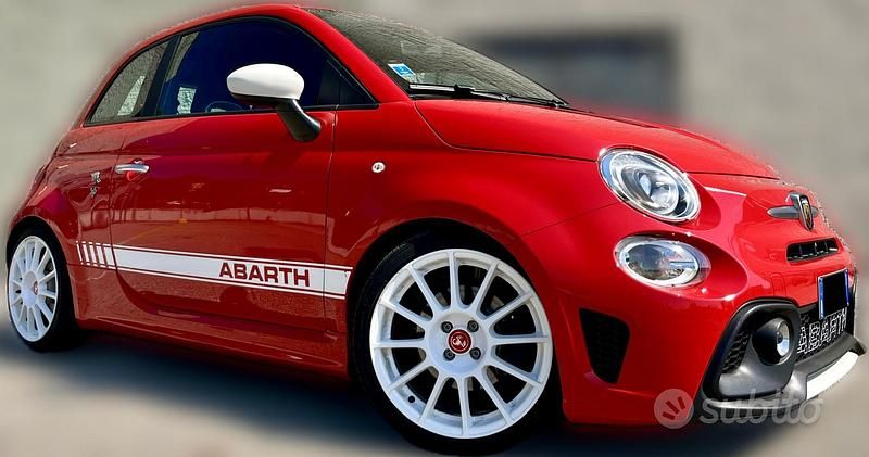 Usata Abarth 595 145 CV (106 kW) 2020 Rosso Utilitaria