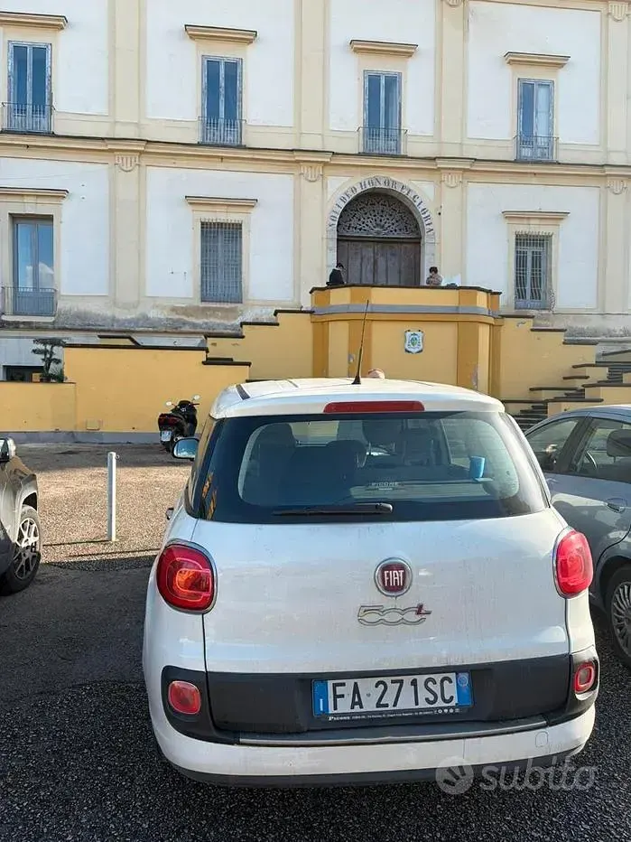 Usata Fiat 500L Living 85 CV (62 kW) 2015 Bianco Monovolume