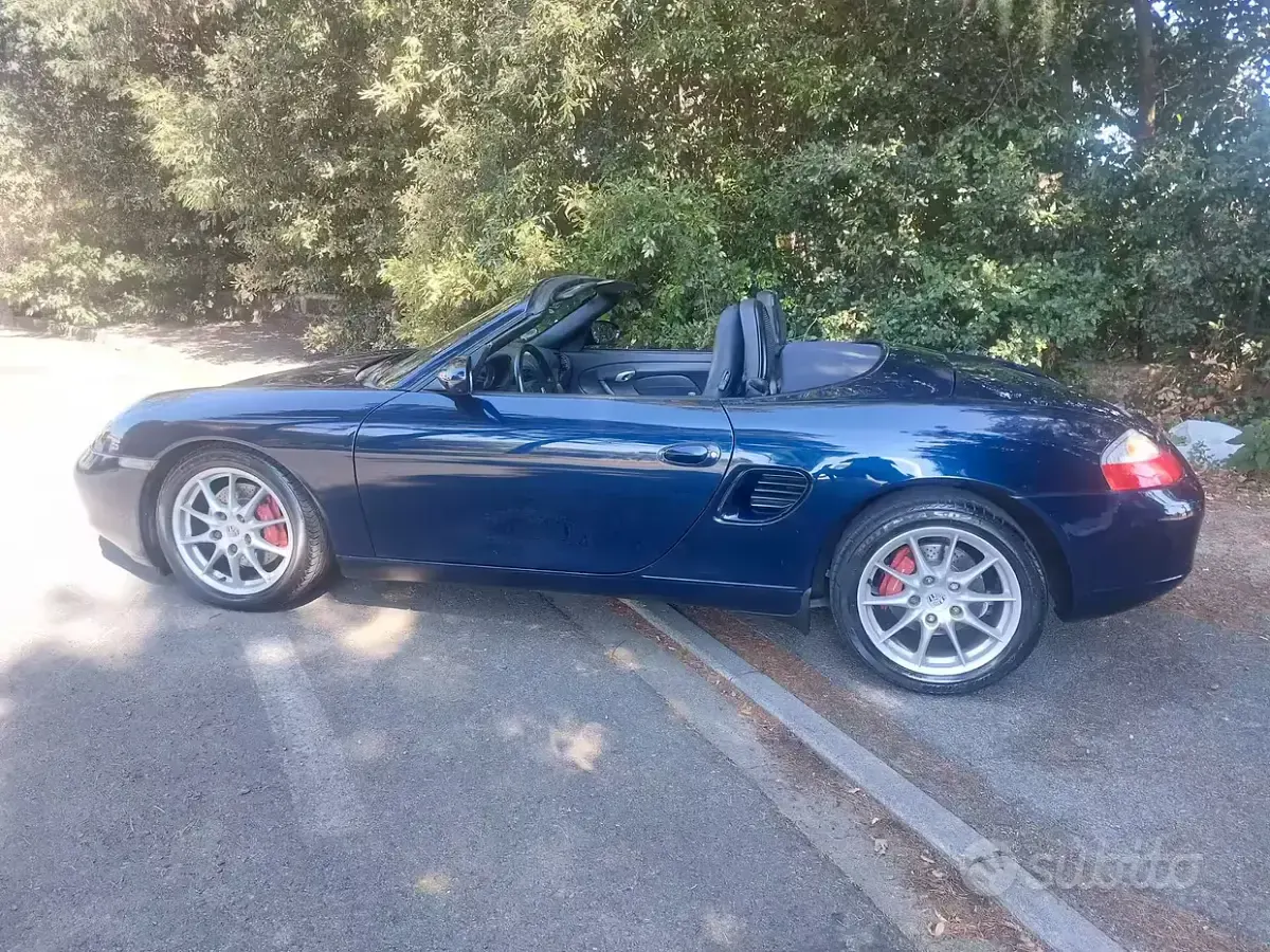 Usata Porsche Boxster 252 CV (185 kW) 2000 Blu Cabrio