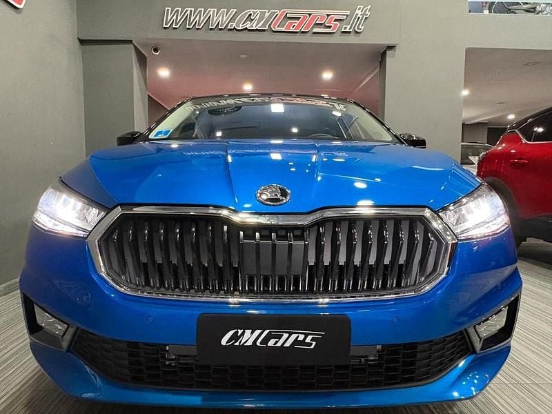 Nuova Skoda Fabia 115 CV (84 kW) 2025 Blu Utilitaria