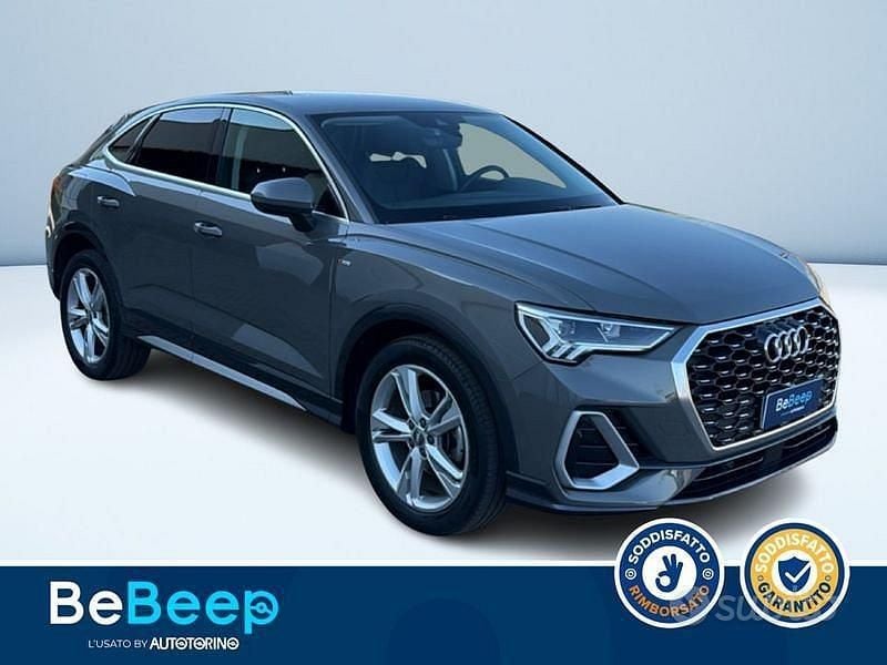 Usata Audi Q3 Sportback S-Line 150 CV (110 kW) 2020 Grigio metallizzato SUV
