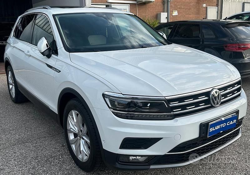 Usata VW Tiguan Sport 150 CV (110 kW) 2020 Bianco SUV