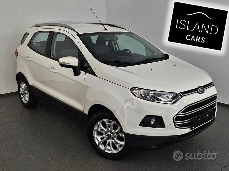Usata Ford Ecosport 125 CV (91 kW) 2016 Bianco SUV