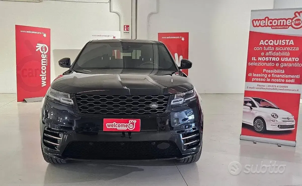 Usata Land Rover Range Rover Velar R-Dynamic 240 CV (176 kW) 2019 Nero SUV