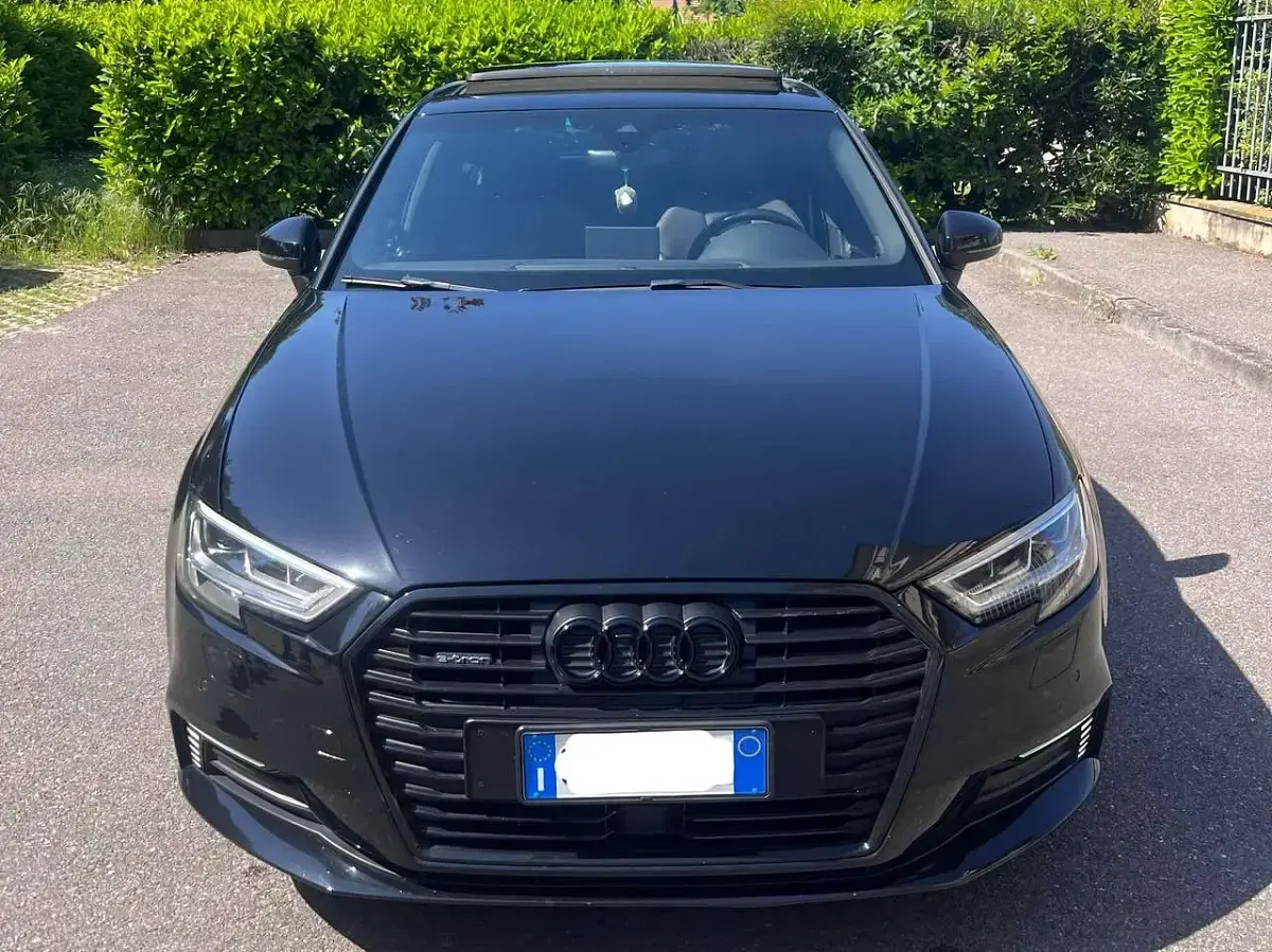 Usata Audi A3 Sportback e-tron Sport 150 CV (110 kW) 2017 Nero Utilitaria