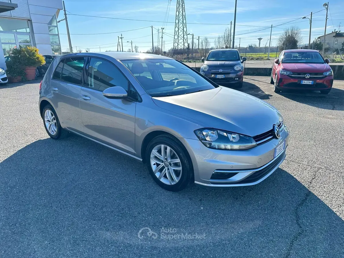 Usata VW Golf VII Business 131 CV (96 kW) 2017 Nero Berlina