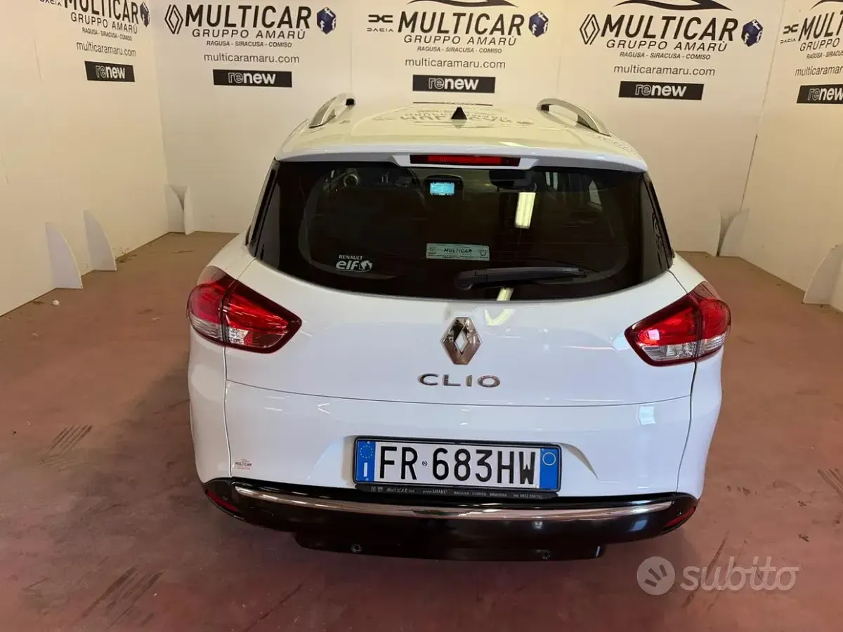 Usata Renault Clio 90 CV (66 kW) 2018 Bianco Station wagon