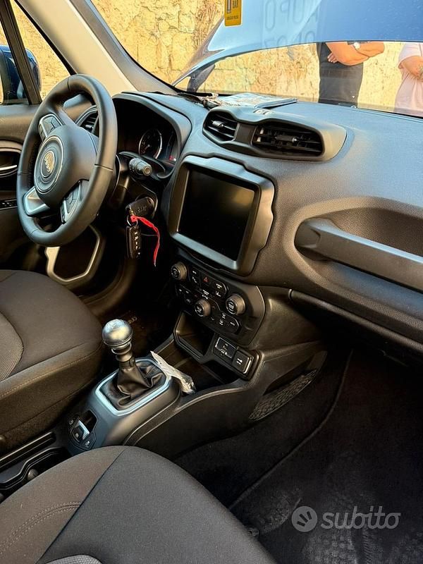 Usata Jeep Renegade Limited 130 CV (95 kW) 2021 Blu SUV