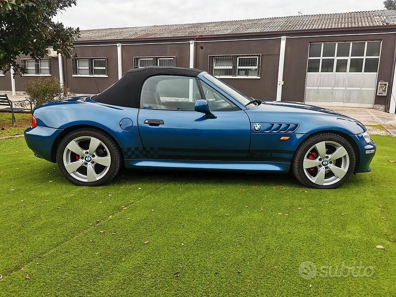 Usata BMW Z3 150 CV (110 kW) 1999 Blu Cabrio