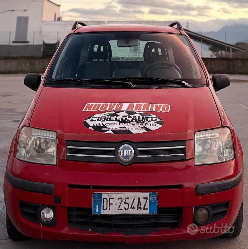 Rosso Usata 2007 Fiat Panda Berlina | 1400 € (Super prezzo) - Immagine 1/4