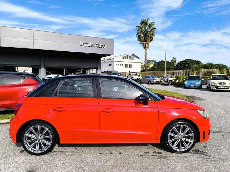 Usata Audi A1 Admired 90 CV (66 kW) 2014 Rosso Berlina