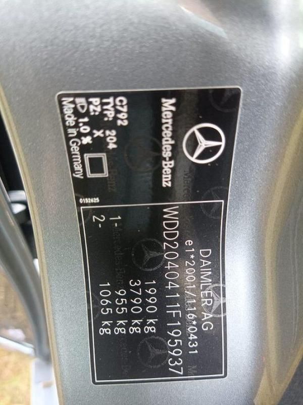 Usata Mercedes C200 183 CV (134 kW) 2008 Grigio Berlina