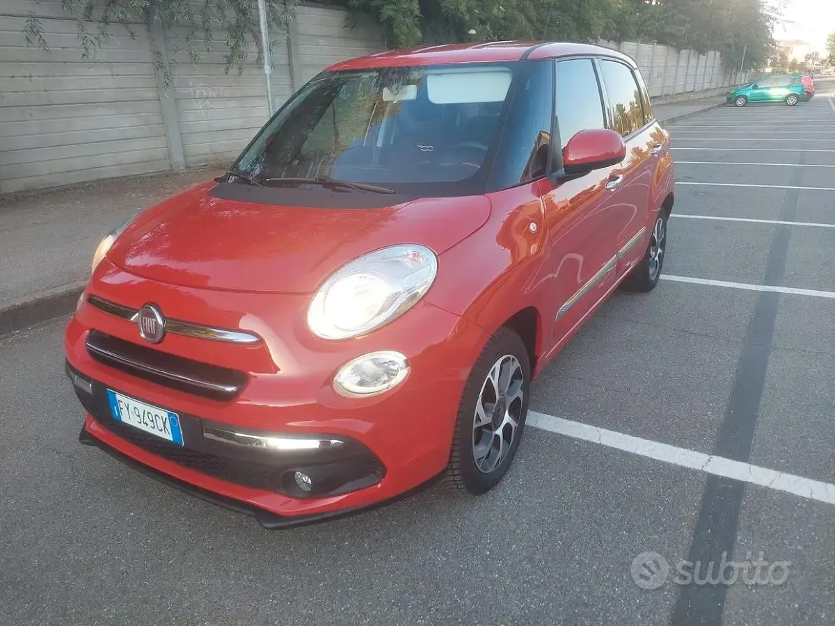 Usata Fiat 500L 120 CV (88 kW) 2019 Rosso Monovolume