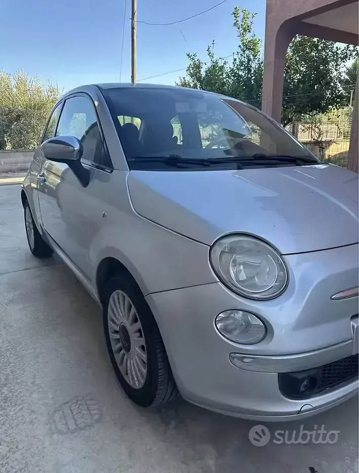 Usata Fiat 500 69 CV (50 kW) 2008 Grigio Berlina